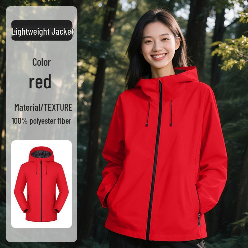 DJI Custom Logo Windjack - Bedrijfsteamkleding Outdoor Winddichte Jas voor Herfst/Winter