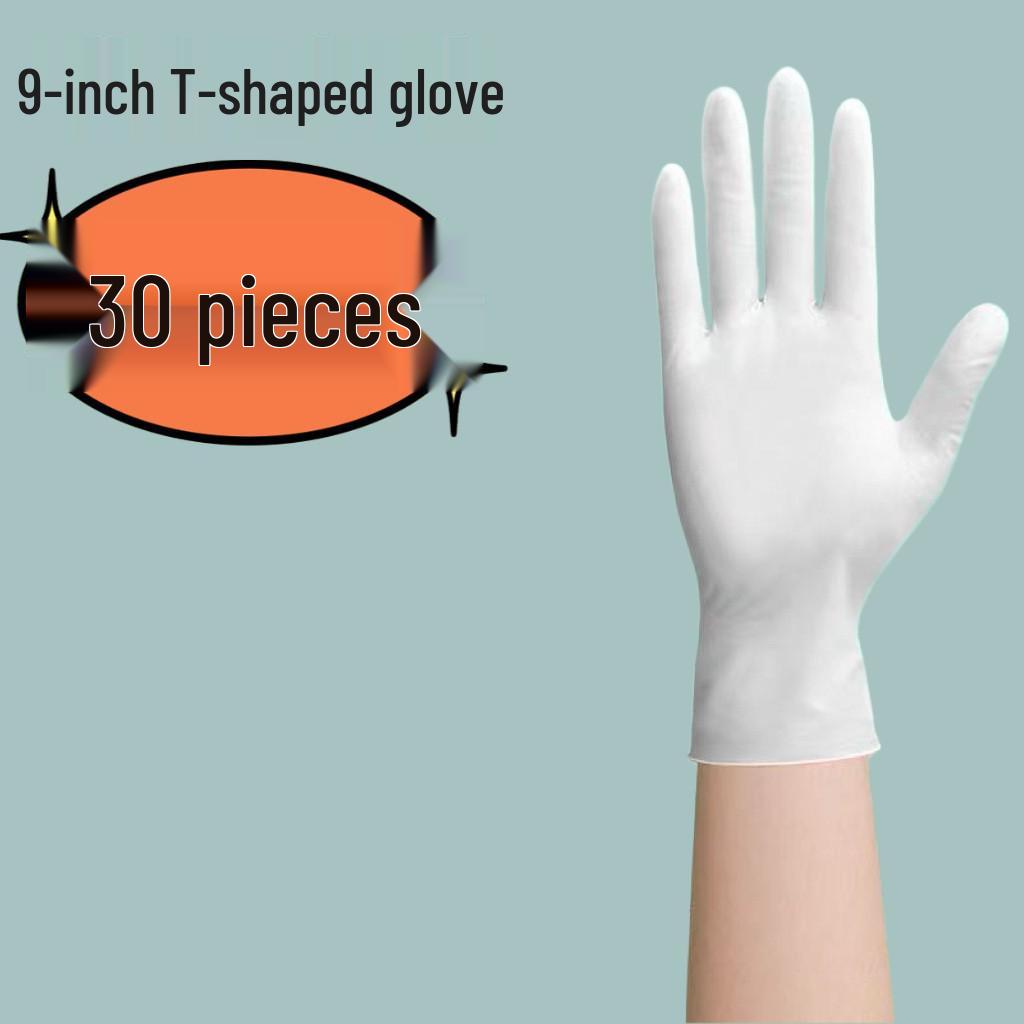 Women's Disposable Nitrile Dishwashing Gloves, Waterproof, Durable, Food Grade, for Home Cleaning, Thin Fit, Extended Length