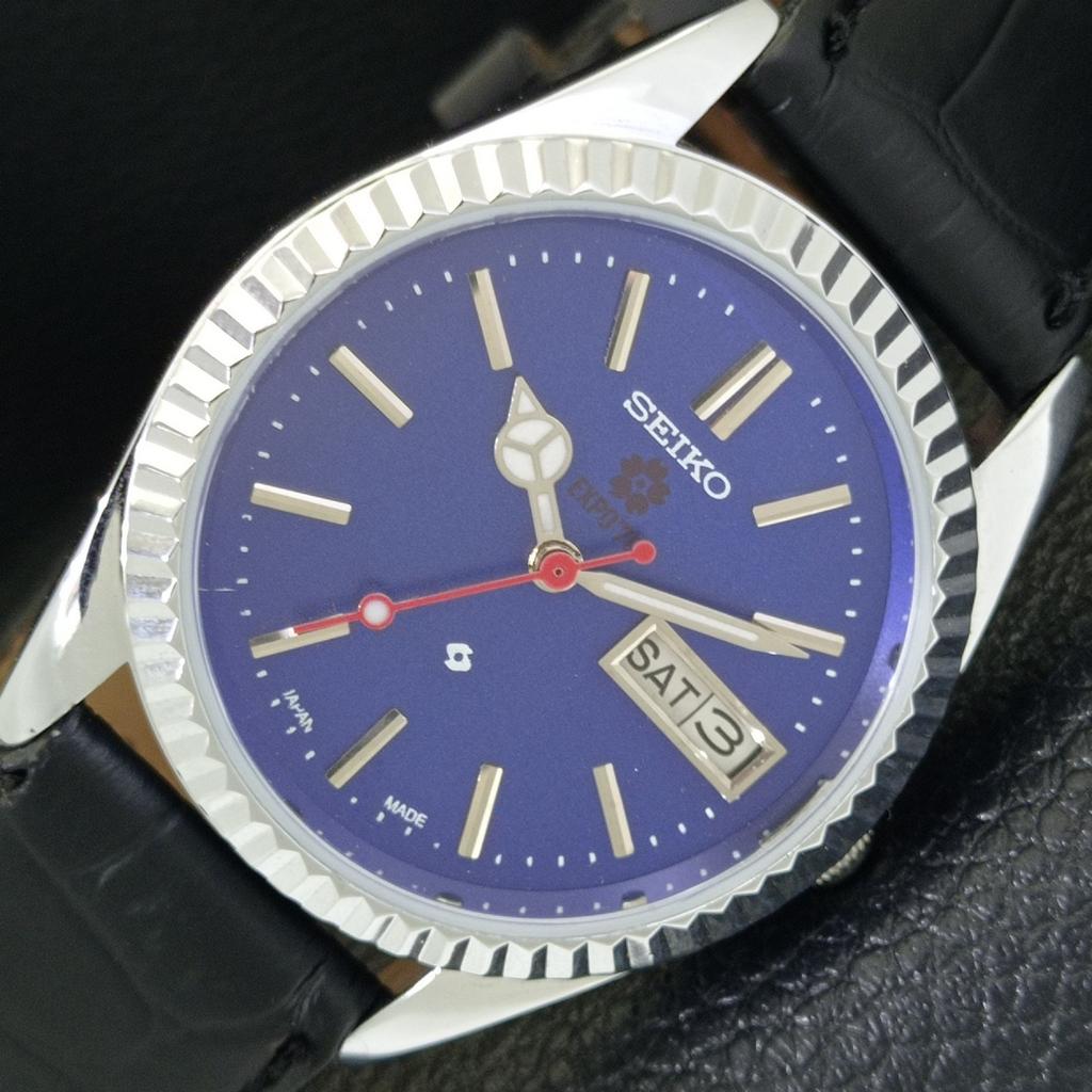 

VINTAGE SEIKO EXPO 70 AUTOMATIC 6309A REFURBISHED JAPAN MENS WATCH a441949-1