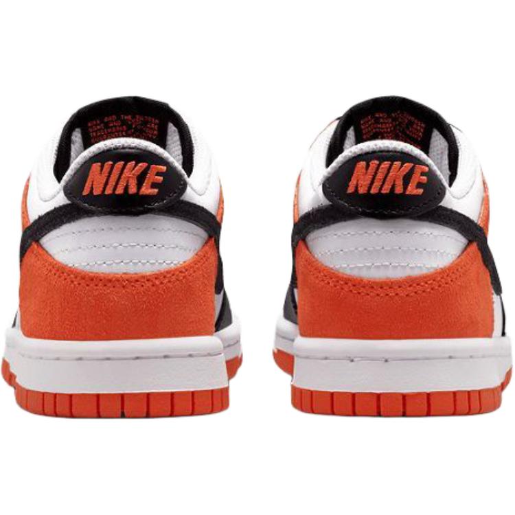 Nike Dunk Essential Comfortable Low Top Kids Skate Shoes Kids Sneaker White Black Orange IQ2755102