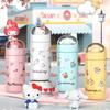 X&W 350ML for Sanrio Cartoon Vacuum Flask Stainless Steel Thermos Cups Student Cute Dog/Bear Insulated Water Bottles Tumbler