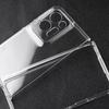 Transparent Case For OPPO Find N5 N3 Flip N2 Flip N3Flip N2Flip 5G Back Ring Holder Bracket Phone Cover Hard PC Shockproof Shell