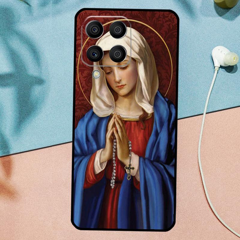 Virgin Mary For Samsung Galaxy M33 M35 M55 M15 M12 M13 M14 M34 M54 M53 M21 M31 M11 M32 M52 M06 M16 Case