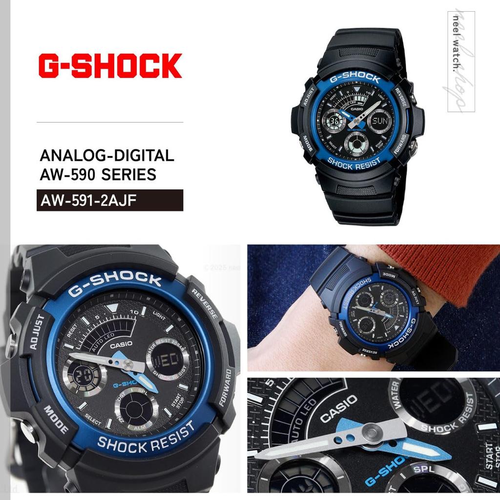 [Casio] Watch G-Shock AW-591-2AJF Men's Blue/Blue