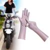 Women Sun Protection Gloves Thin Sunblock Gloves for Hiking Riding Cycling