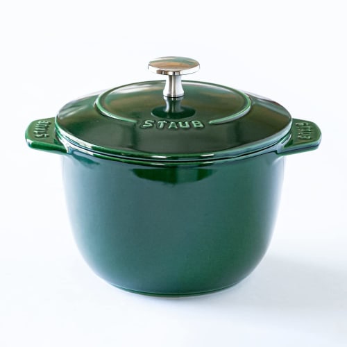 

Staub La Cocotte de GOHAN Medium, Basil Green, Limited Edition Flying Saucer Original