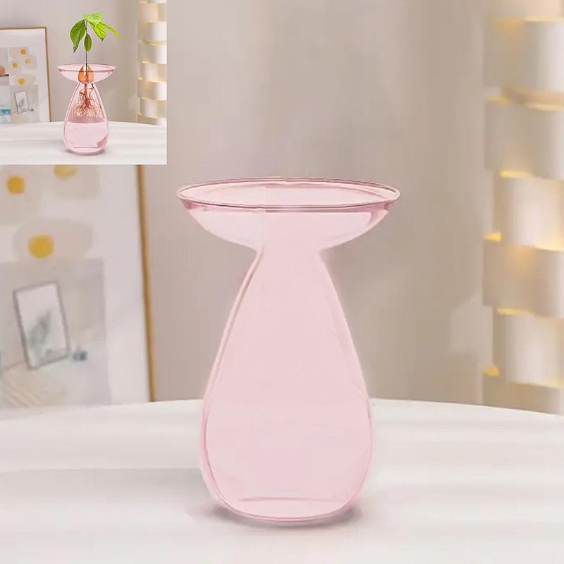 Colorful Transparent Avocado Hydroponic Vase Glass Avocado Seed Starter Vase Plant Seed Growing Kit Gardening Lovers Home Decor