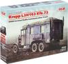 ICM 1/35 Scale German Krupp L3H163 Kfz.72 Radio Command Vehicle Plastic Model 35462