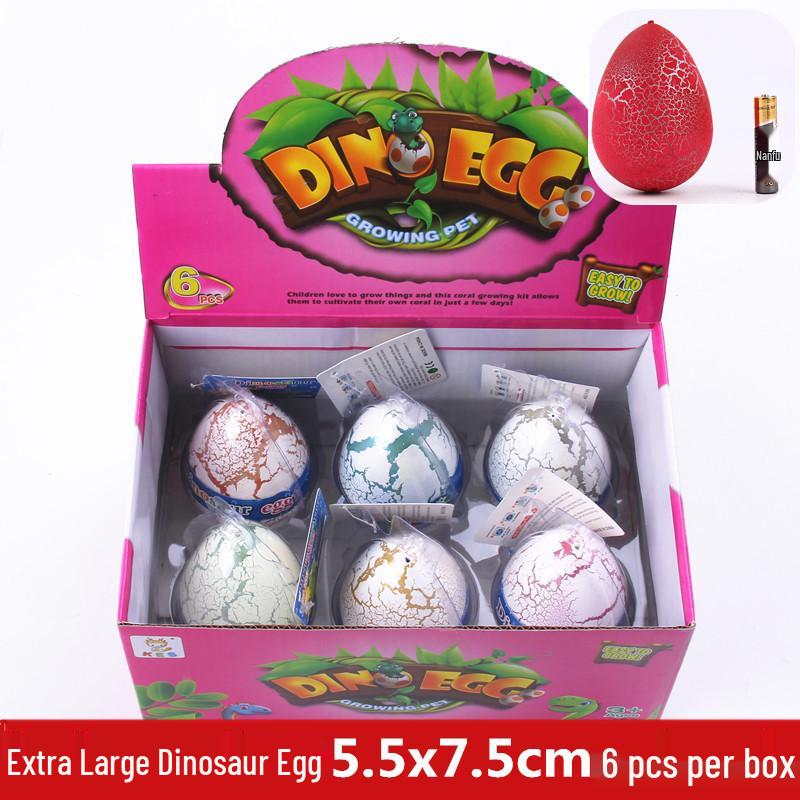 Giant Dinosaur Hatching Egg Toy - Educational Water-Swelling Toy for Kids