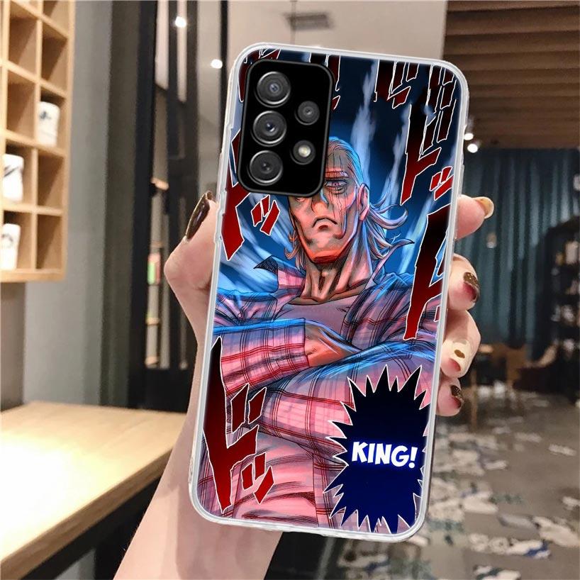 One P-Punch-Man Saitama King Soft Phone Case For Samsung Galaxy A16 A26 A36 A56 A15 A14 A13 A55 A54 A53 A35 A34 A33 A25 A24 A23