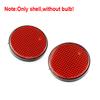 2PCS Bumper Reflector Light Shell without bulb for Toyota Highlander Sequoia Noah Fortuner Mitsubithi ASX OEM# 81910-89105