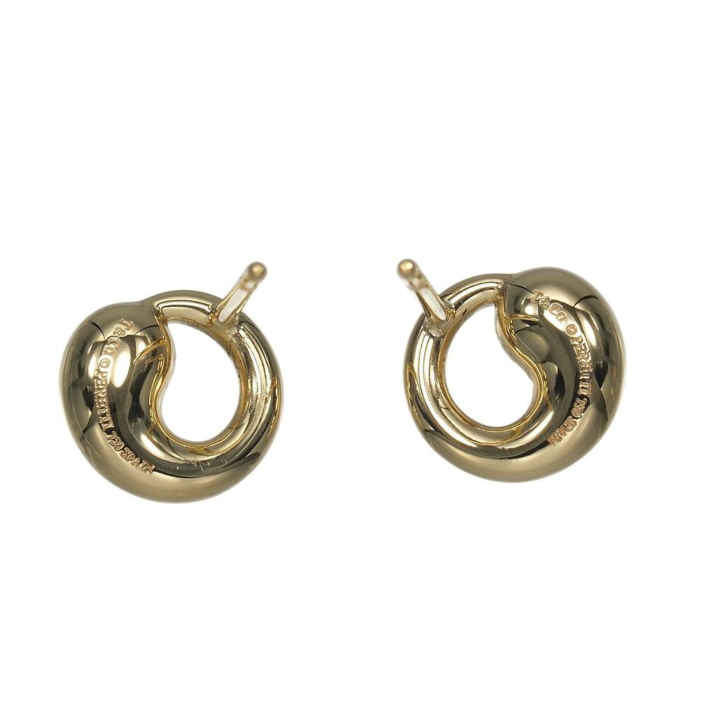 TIFFANY&Co. Eternal Circle Piercing K18 Yellow Gold 4.1g Women Used