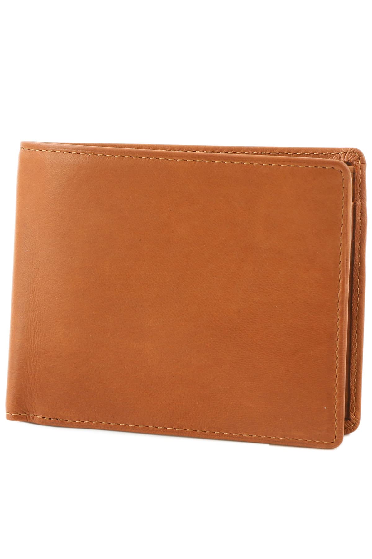 

genuine [SONNE] Bi-fold wallet, leather, men s, camel, SO-SOS003A-CM