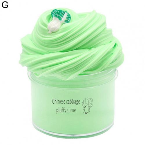 70ml 12 Color Butter Slime, Soft Fluffy Polymer Putty, Pressure Relief, Festive Decor for Holiday & Party Celebration