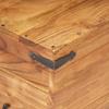 Storage Chest 90 x 40 x 40 cm Solid Acacia Wood