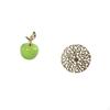 Ceramic Figurine Fruit Sculpture And Wrought Iron Statue Plaque 3D Hanging Pendants for Home Office