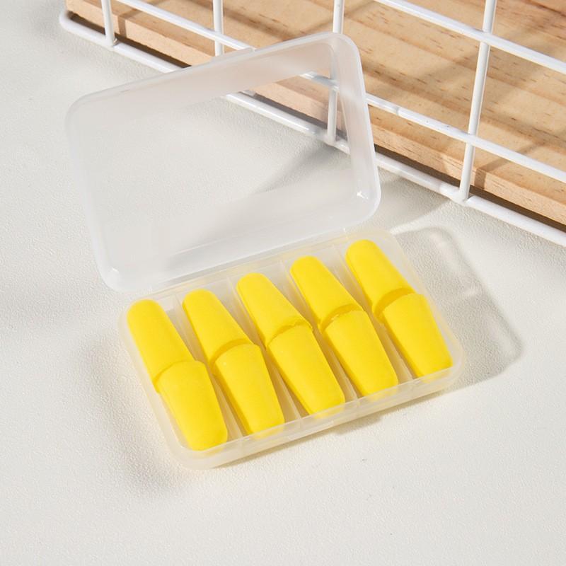 

Soundproof Sponge Earplugs One Size жёлтый
