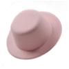 Womens Felt Fascinator Hat DIY Round Solid Color Small Plush Hat Hair Decor Wedding Bridal Cocktail Headwear Fasciantor Base