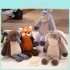 Platypus Raccoon Donkey Plush Toy Cute Animal Cartoon Dolls Kids Gifts Birthday