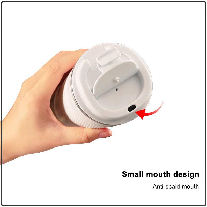 500ml Edelstahl Kaffeebecher Thermosbecher Tragbarer Reise Thermobecher Für Volkswagen Lavida POLO Tiguan Passat Golf EOS Scirocco Jetta Bora