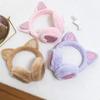 Adorable Kitten Foldable Fleece-Lined Earmuffs for Girls - Winter Warmth