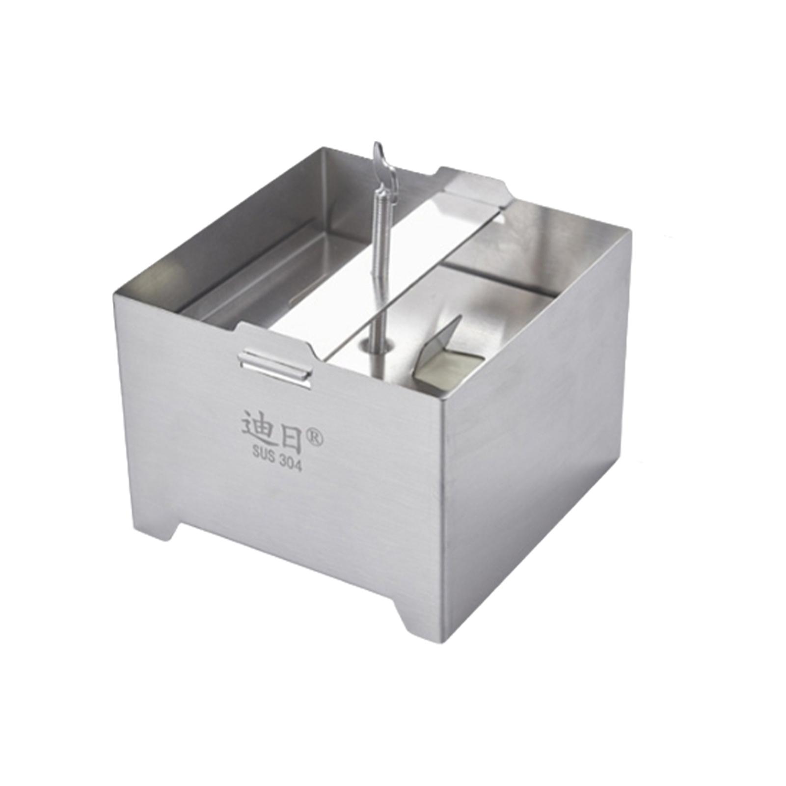 

Пресс-форма для тофу из нержавеющей стали для получения аутентичного домашнего тофу 304 форма для тофу из нержавеющей стали