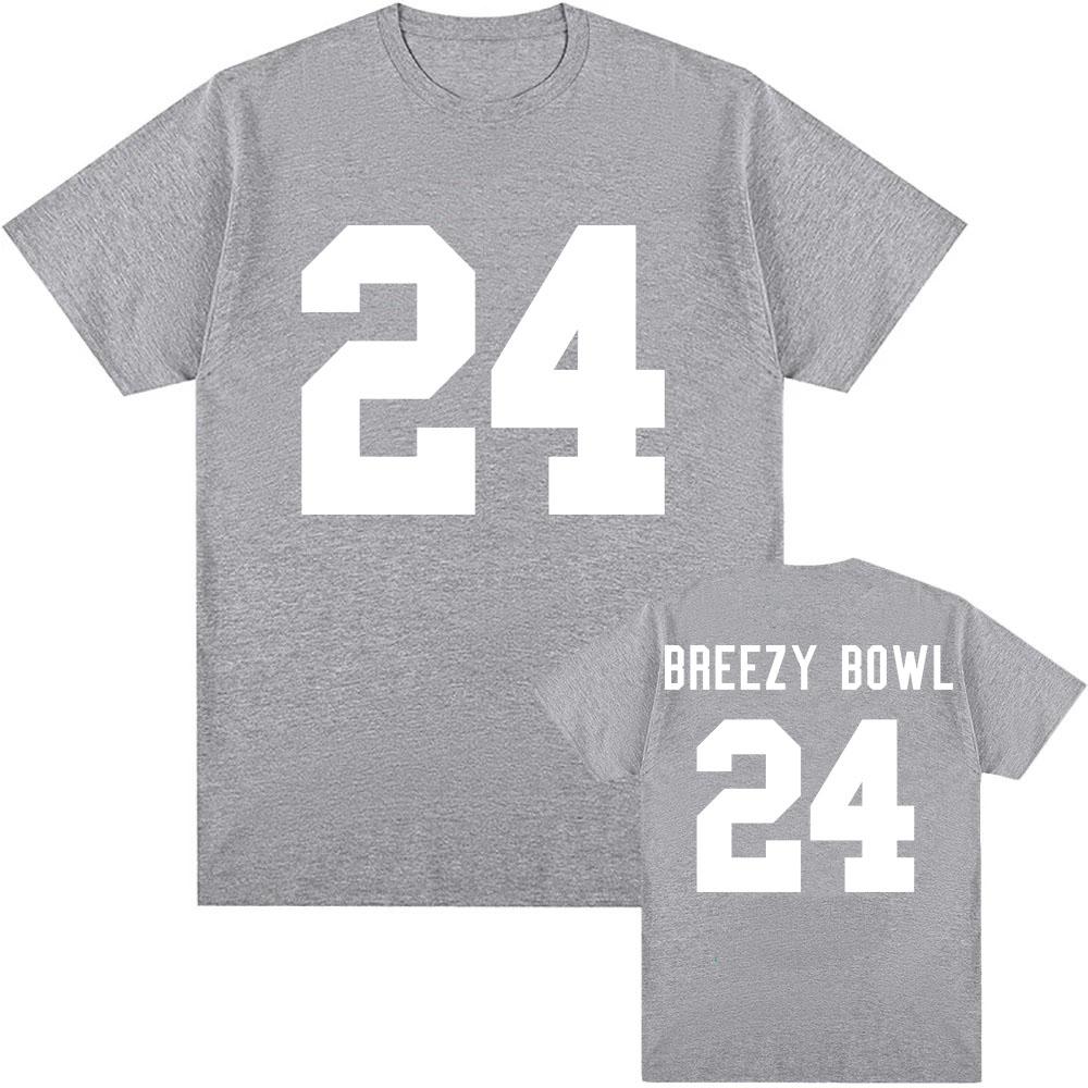 BREEZY BOWL 24 Tshirts Chris Brown Singer Graphic T-shirt Short Sleeve O-neck Unisex Streetwear Soft Cotton Men/Women T Shirt