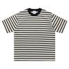 YPRS Men's Japanese Retro Color Block Striped Short Sleeve T-Shirt - Trendy Student Outfit for Summer 2024