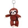 Stuffed Animals Sloth Small Pendant Simulation Bag Charm Plush Sloth Keychain Keyring Soft Doll Sloth Plush Toy Backpack