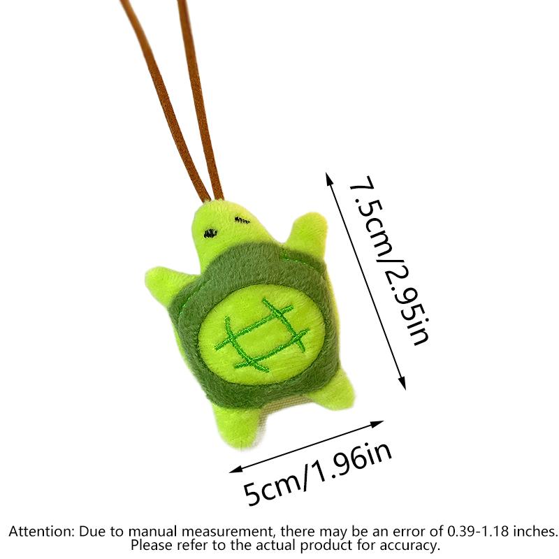 Cartoon Plush Turtle Pendant Bag Pendant Carkeyring Accessories Children'S Gift