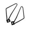 2x Motorcycle Saddlebags Mount Brackets Support Black for XL883/1200 HD1450/1584