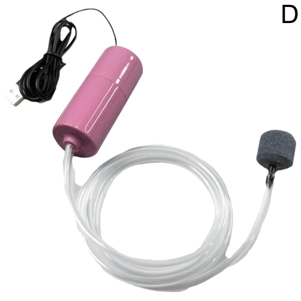 Aquarium Air Pump Fish Tank Mini Air Compressor USB Silent Aquarium Portable Mini Oxygenator Oxygen Aerator Aquarium Accessories