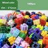 1000/500 Pezzi 6*6mm Fai da Te Mattoncini Creativi all'Ingrosso Figure Modello Educativi Blocchi da Costruzione per Bambini Mini Diamante Micro Blocchi da Costruzione