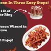 Bacon Maker Barbecue Rack Microwave Barbecue Rack Bacon Barbecue Rack Plastic Barbecue Rack Bacon Rack