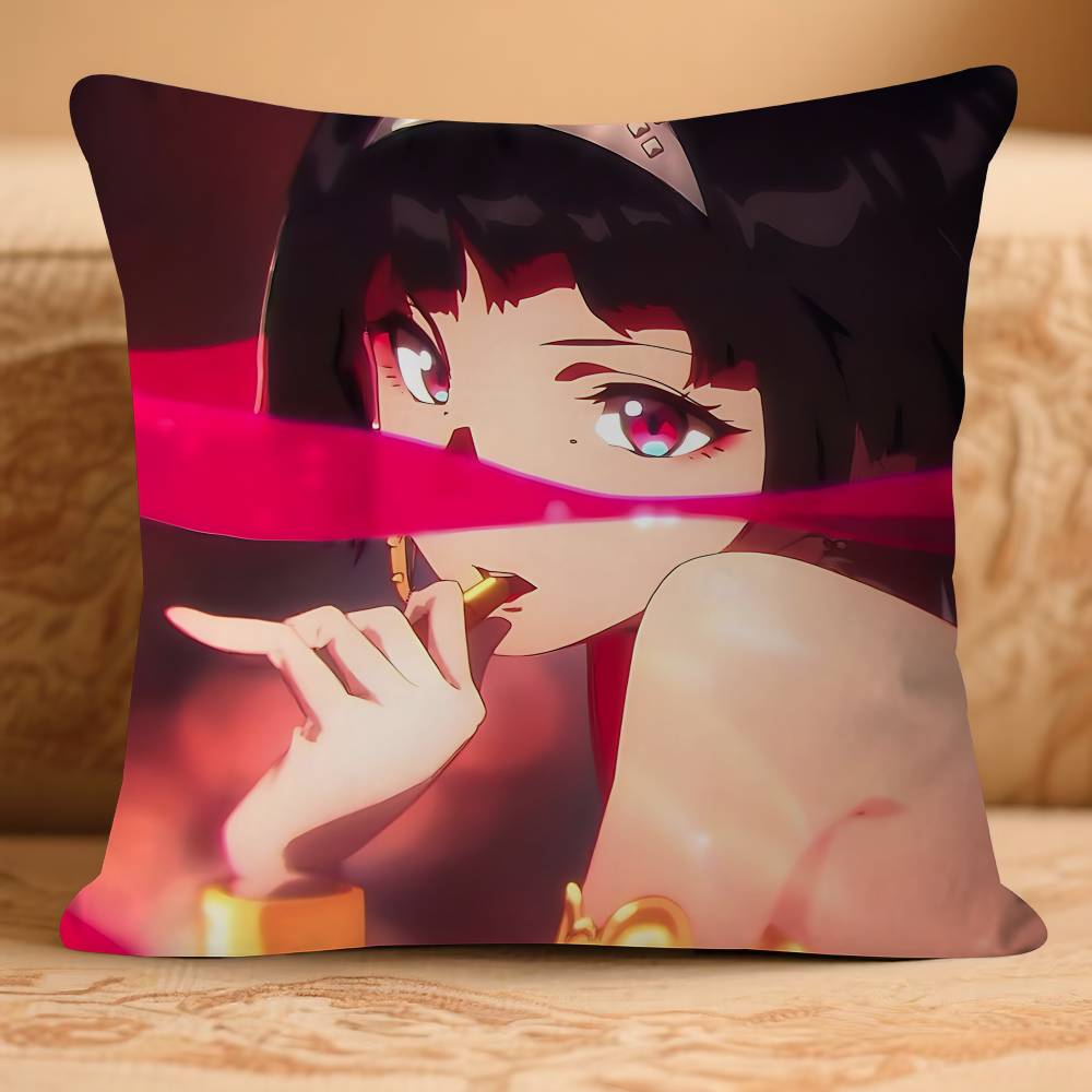 

Astra Y-Yao Z-zz Animation Pillow Case Removable Washable Cushion Cover – All-Season Soft Linen 16x16Inch