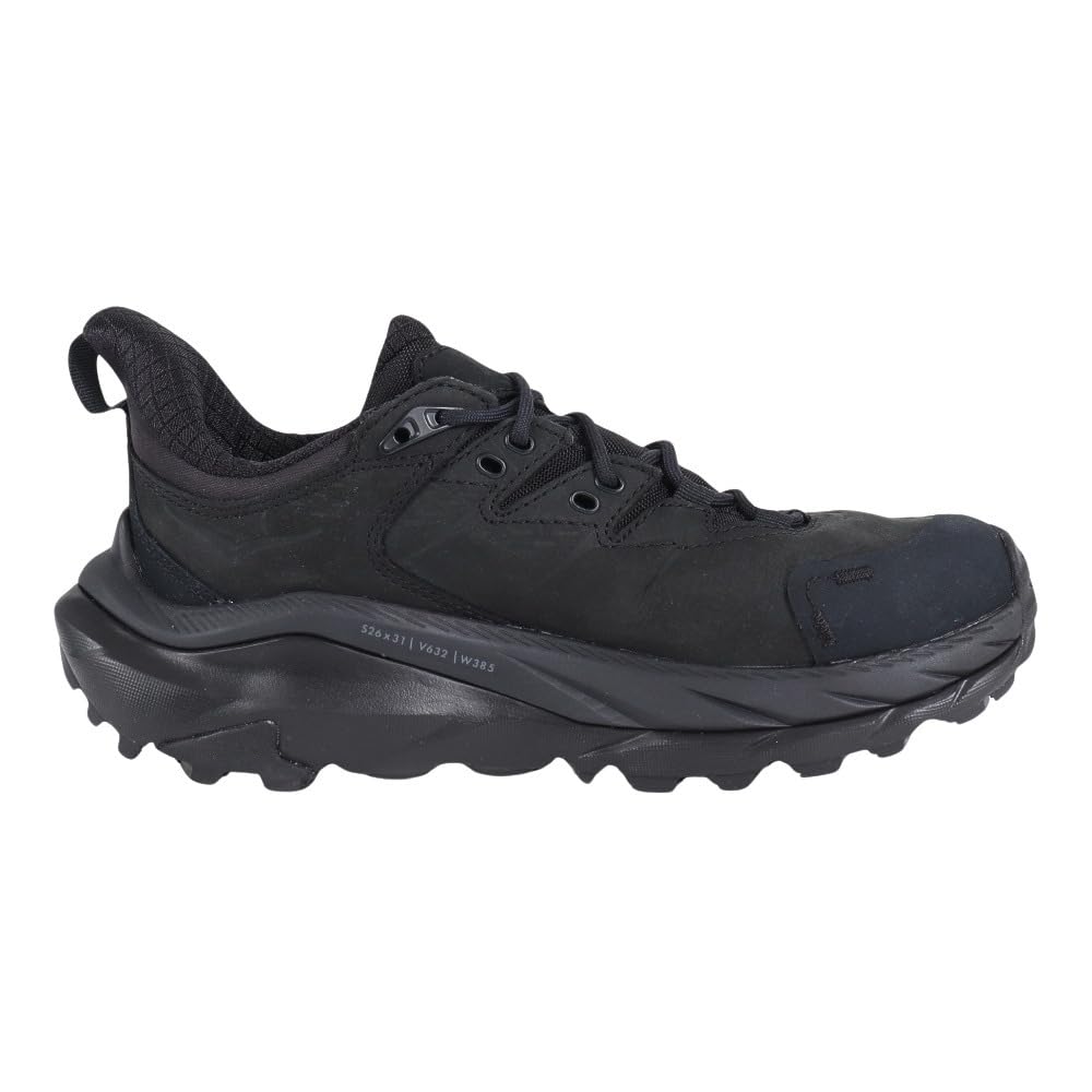 HOKA Kaha 2 Low GTX Hiking Gore-Tex Shoes, Low-Cut, 1123191-BBLC (Black/Size 22.5/Women's)