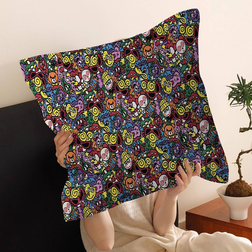 Japan Fashion Hysteric Mini Pillow Cushion Cover Pillowcase Living Room Sofa Home Decor