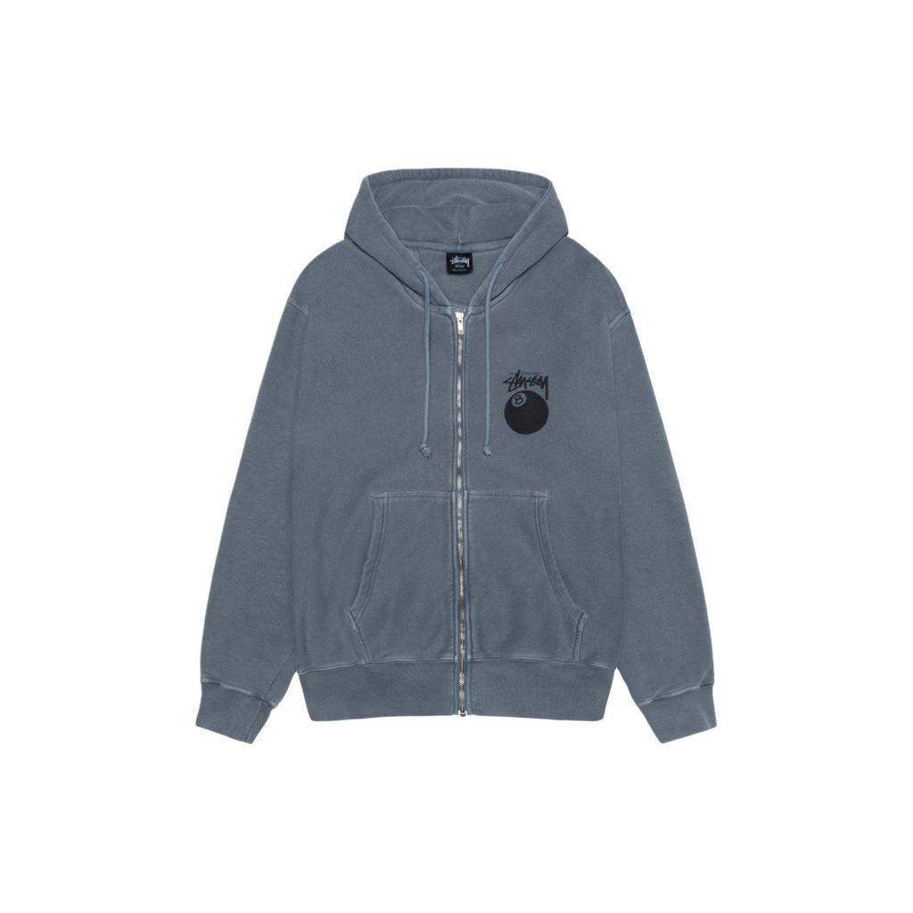 Stussy SS24 8 Ball Pig Dyed Zip Hood8 Unisex 1975022