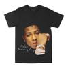 NBA Youngboy Big Face Graphic Tee T-shirt Summer Luxury Brand Cotton Men's and Women's T-shirt Short Sleeve