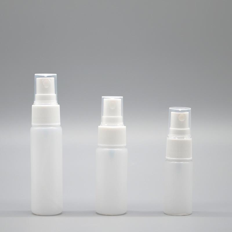 PE Thickened Semi-Transparent Spray Bottle 20 30 50 100ml Square Shoulder Spray Bottle Sub-Packaging Spray Bottle