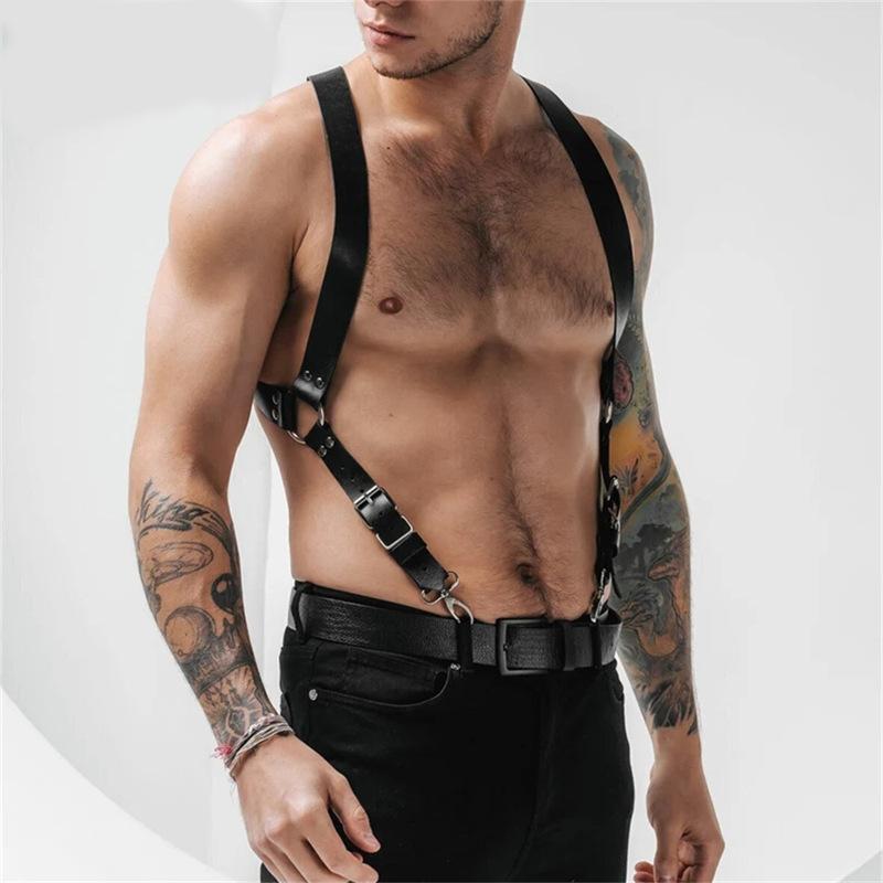Sm Sexy Leather Binding Belt Hot Selling Hipster Belt Strap-bound Dark System Sexy Flirting Props Men Only Enhance Sexual Life