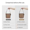 EverToner Dupont Paper Lining Storage Pouch Inner Liner Purse Portable Travel Insert Organizer For C-ch City 17 Tote Bag