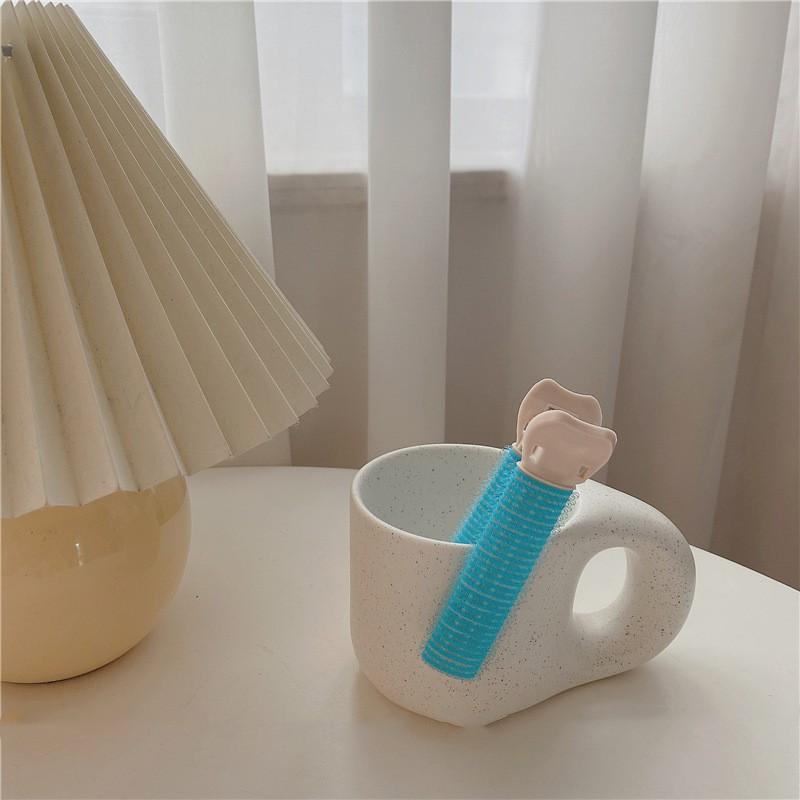 Pony, flauschige Haarspangen, koreanischer Stil, nahtlos, fest, Airhead-Pony, Bouffant-Haarspangen, Haarspangen, große Lockenwickler