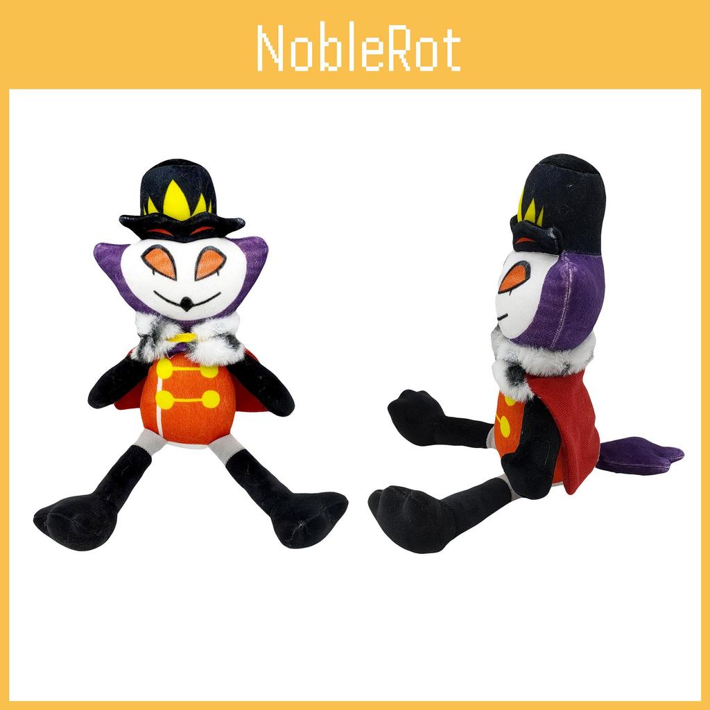 Plush Boss Helluva Toy Set Stolas  Loona Cartoon Game Children Gift Birthday