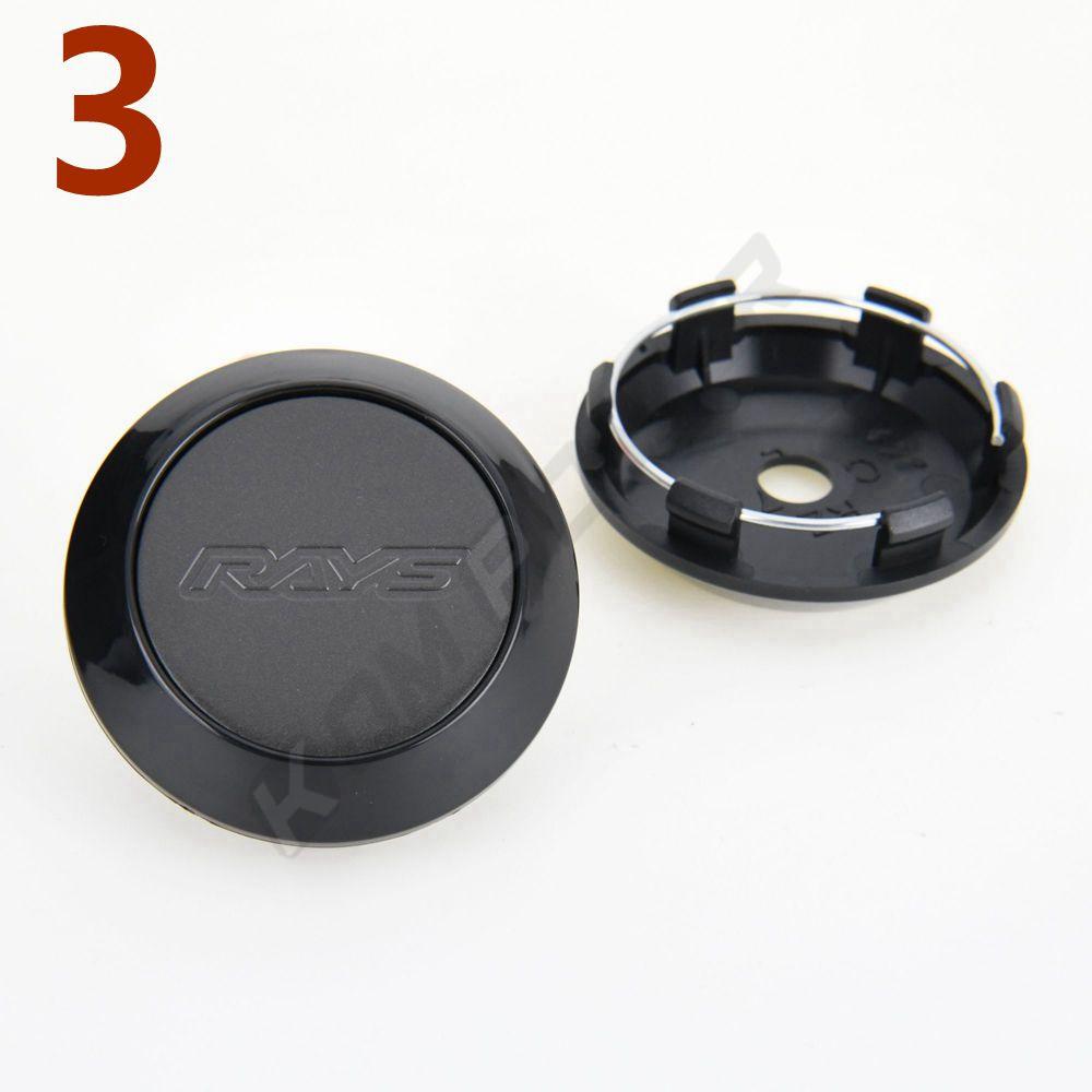 

4PCS OD 70MM / ID 63MM Sport Rim Cover Cap VOLK RAYS Logo Wheel Center Cap Wheel Hub Cap