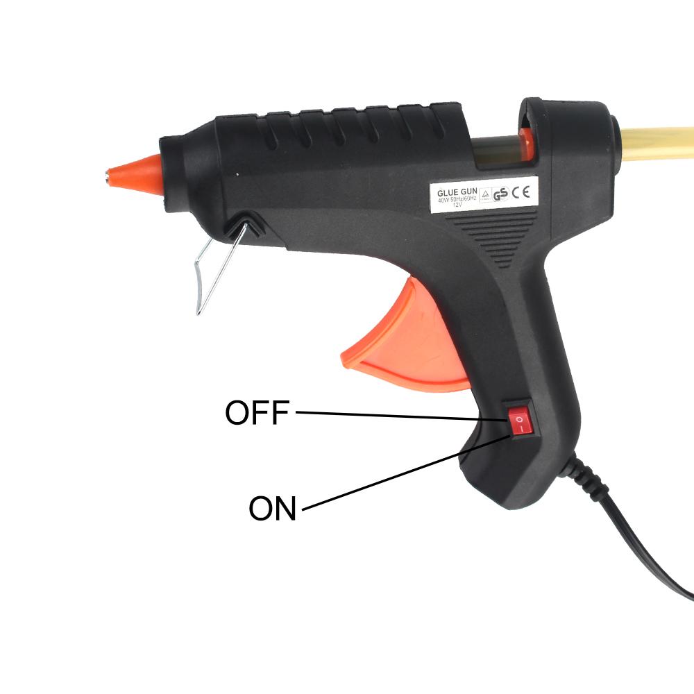 Quick Paintless Repairing Universal 12V 40W 5PCS 11mm Glue Sticks Car Dent Repair Tools Cigarette Light Plug Glue Gun