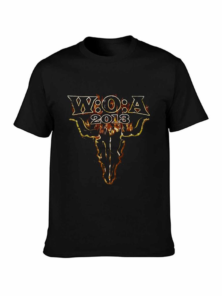 Vintage Y2K WOA Wacken 2013 T Shirt Band Tees WOA