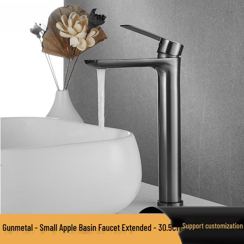 Lantuan Honeycomb Stainless Steel Hot & Cold Basin Faucet