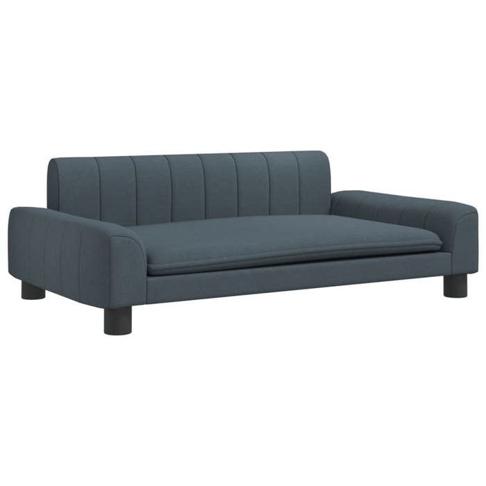 VidaXL Children's Sofa Dark Grey 90x53x30 Cm Fabric 3196259