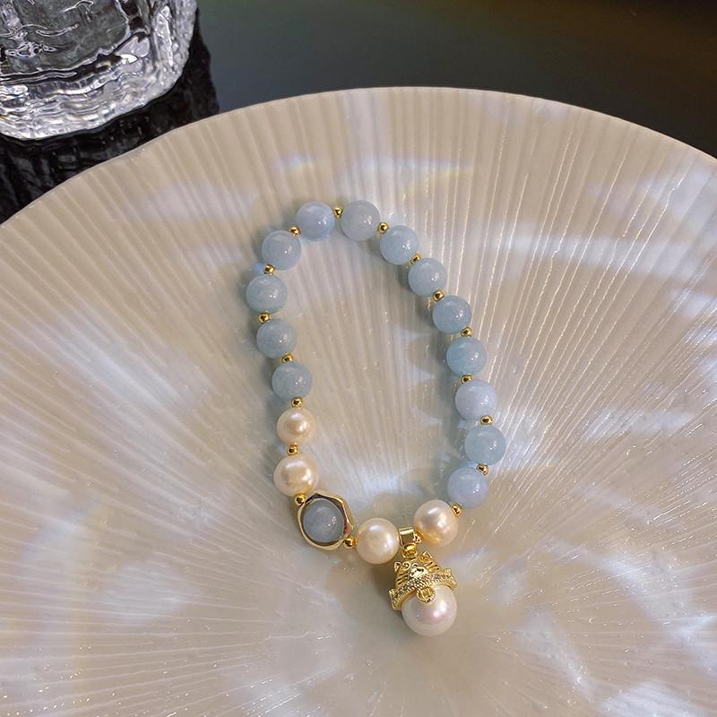 Женский минималистичный браслет royal blue королевский синий